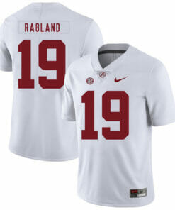 Alabama Crimson Tide #19 Reggie Ragland College Football Jersey White