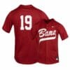 Alabama Crimson Tide 19 Sam Praytor Red College Baseball Jersey