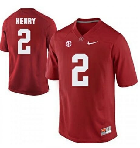 Alabama Crimson Tide #2 Derrick Henry Color Stitched Jersey Red 1 Alabama Crimson Tide #2 Derrick Henry Color Stitched Jersey Red