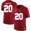 Alabama Crimson Tide #20 Shaun Dion Hamilton Football Jersey Red 6 Alabama Crimson Tide #20 Shaun Dion Hamilton Football Jersey Red