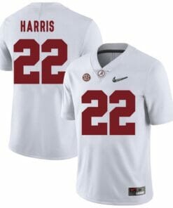 Alabama Crimson Tide #22 Najee Harris College Football White Jersey