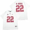 Alabama Crimson Tide #22 Najee Harris Football Jersey White