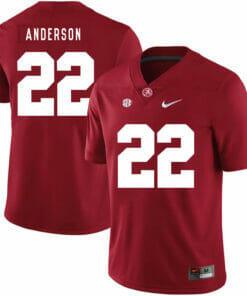 Alabama Crimson Tide #22 Ryan Anderson College Football Jersey Red