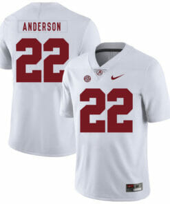 Alabama Crimson Tide #22 Ryan Anderson College Football Jersey White