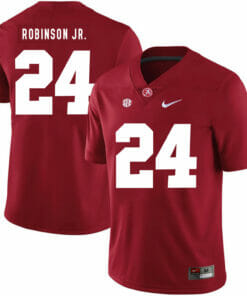 Alabama Crimson Tide #24 Brian Robinson Jr. Football Jersey Red