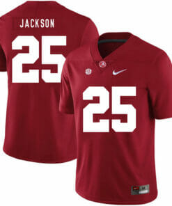 Alabama Crimson Tide #25 Kareem Jackson College Football Jersey Red