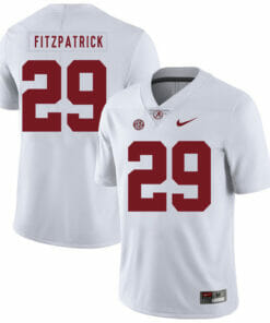 Alabama Crimson Tide #29 Minkah Fitzpatrick Football Jersey White