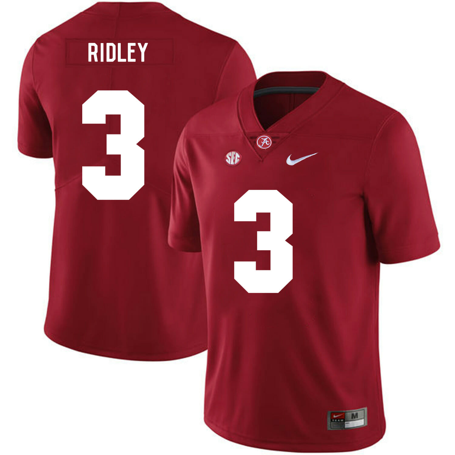 Alabama Crimson Tide #3 Calvin Ridley College Football Jersey Red 1 Alabama Crimson Tide #3 Calvin Ridley College Football Jersey Red