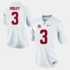 Alabama Crimson Tide #3 Calvin Ridley Jersey NCAA Football White 6 Alabama Crimson Tide #3 Calvin Ridley Jersey NCAA Football White