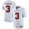Alabama Crimson Tide #3 Trent Richardson College Football Jersey Red White