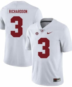 Alabama Crimson Tide #3 Trent Richardson College Football Jersey Red White