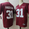 Alabama Crimson Tide #31 Anderson NCAA Football Jersey Red