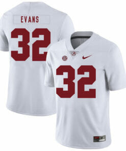 Alabama Crimson Tide #32 Rashaan Evans College Football Jersey White