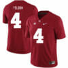 Alabama Crimson Tide #4 TJ Yeldon College Football Jersey Red 6 Alabama Crimson Tide #4 TJ Yeldon College Football Jersey Red