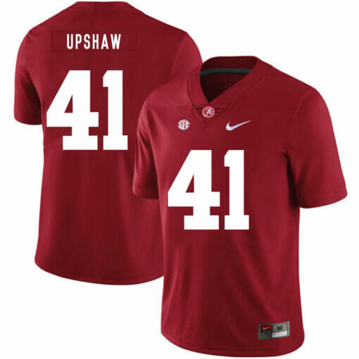 Alabama Crimson Tide #41 Courtney Upshaw College Football Jersey Red