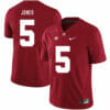 Alabama Crimson Tide #5 Cyrus Jones College Football Jersey Red