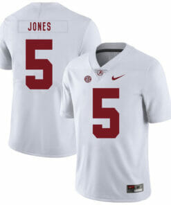 Alabama Crimson Tide #5 Cyrus Jones College Football Jersey White