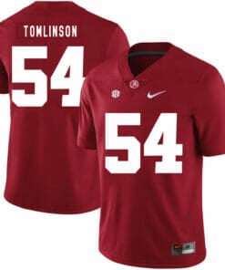 Alabama Crimson Tide #54 Dalvin Tomlinson College Football Jersey Red