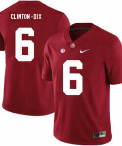 Alabama Crimson Tide #6 Clinton Dix College Football Jersey Red