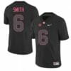 Alabama Crimson Tide #6 DeVonta Smith College NCAA Football Black Jersey