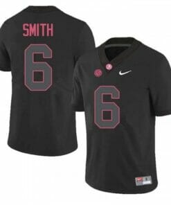Alabama Crimson Tide #6 DeVonta Smith College NCAA Football Black Jersey