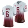 Alabama Crimson Tide #6 DeVonta Smith College NCAA Football White Red Jersey
