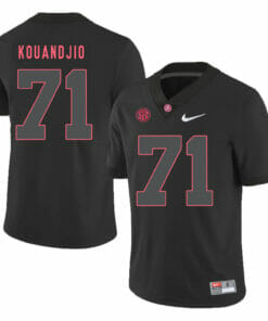 Alabama Crimson Tide #71 Arie Kouandjio College Football Jersey Black
