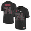 Alabama Crimson Tide #74 Cam Robinson College Football Jersey Black