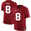 Alabama Crimson Tide #8 Robert Foster College Football Jersey Red 6 Alabama Crimson Tide #8 Robert Foster College Football Jersey Red