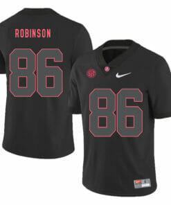 Alabama Crimson Tide #86 A Shawn Robinson College Football Jersey Black