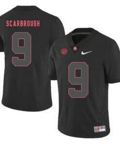 Alabama Crimson Tide #9 Bo Scarbrough College Football Jersey Black