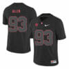 Alabama Crimson Tide #93 Jonathan Allen College Football Jersey Black