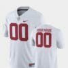 Alabama Crimson Tide Custom Jersey College Football Game White 7 Alabama Crimson Tide Custom Jersey College Football Game White