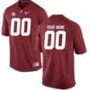 Alabama Crimson Tide Custom Jersey Name Number Football Red