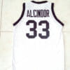 Alcindor #33 Power High School Abdul Jabbar Basketball Jersey White