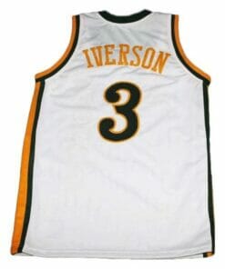 Allen Iverson Bethel High School Basketball Jersey Sewn White