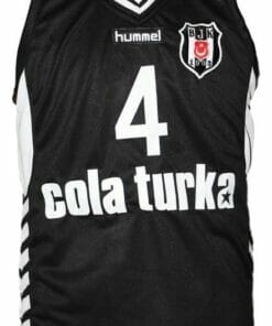 Allen Iverson Cola Turka Basketball Jersey New Sewn Black