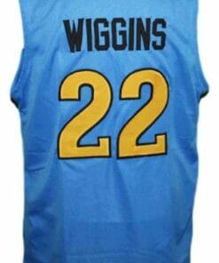Andrew Wiggins #22 Huntington Prep Basketball Jersey Sewn Blue