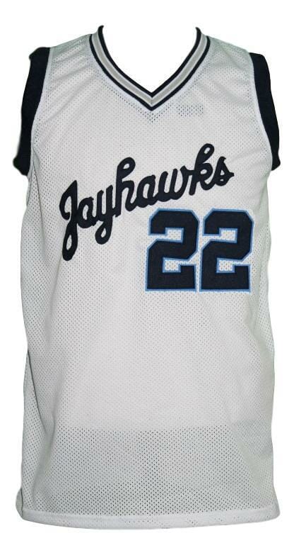 Andrew Wiggins #22 Custom College Basketball Jersey New Sewn White 2 Andrew Wiggins #22 Custom College Basketball Jersey New Sewn White