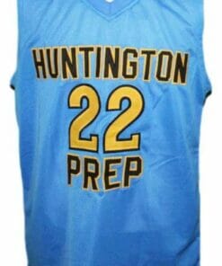 Andrew Wiggins #22 Huntington Prep Basketball Jersey Sewn Blue
