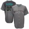 Arizona Diamondbacks Customizable Pro Style Baseball Jersey 5 Arizona Diamondbacks Customizable Pro Style Baseball Jersey