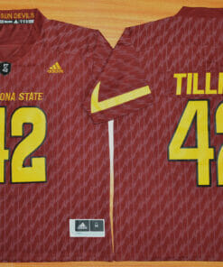 Arizona State Sun Devils #42 Pat Tillman NCAA Football Jersey Maroon