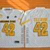 Arizona State Sun Devils #42 Pat Tillman NCAA Football Jersey White 7 Arizona State Sun Devils #42 Pat Tillman NCAA Football Jersey White