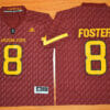 Arizona State Sun Devils #8 D.J. Foster NCAA Football Jersey Maroon