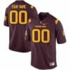 Arizona State Sun Devils Custom Jersey Name Number Scarlet