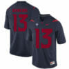 Arizona Wildcats #13 Brandon Dawkins NCAA College Football Jersey Blue