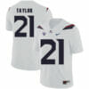 Arizona Wildcats #21 JJ Taylor NCAA College Football Jersey White 6 Arizona Wildcats #21 JJ Taylor NCAA College Football Jersey White