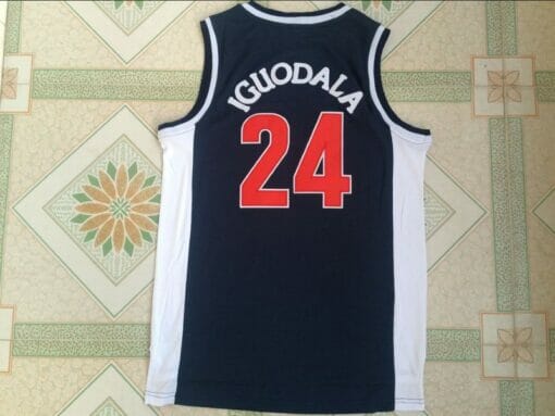 Arizona Wildcats #24 Andre Iguodala NCAA Basketball Jersey