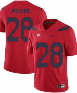 Arizona Wildcats #28 Nick Wilson NCAA College Football Jersey Red