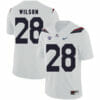 Arizona Wildcats #28 Nick Wilson NCAA College Football Jersey White